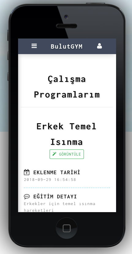çalışma programı spor salonu üye application